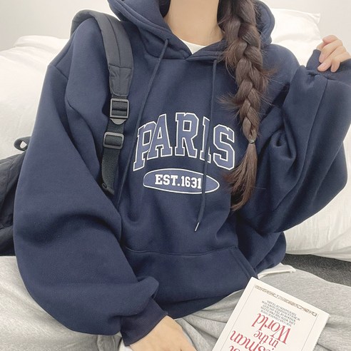 위드후이린 파리스 루즈핏 후드