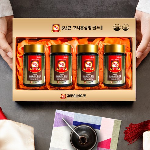 고려인삼유통 6년근 고려홍삼정 골드 + 쇼핑백 1kg, 1개 이미지 4