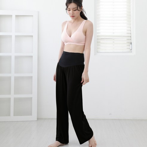 쁘띠마리에 심리스 웜히트 요가바지