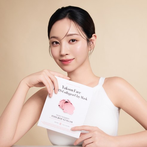 약손명가헬스케어 작은 얼굴관리 PDRN 콜라겐 석고 마스크팩 110g 이미지 2