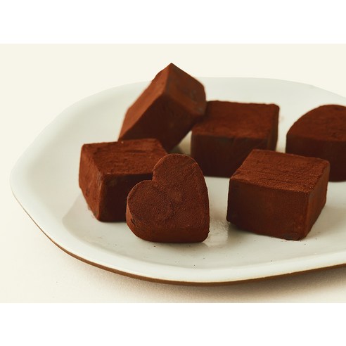 스타벅스 파베 초콜릿 밀크 16개입 (냉동), 165g, 1개 후기 분석 - 내부 초콜릿 배열