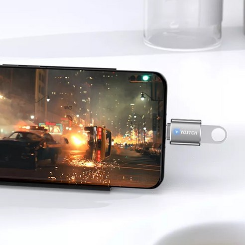 요이치 USB 3.0 A타입 to C타입 플로우 C2 OTG 변환 젠더 개봉기 | 실사용 후기 - 상품 이미지 4