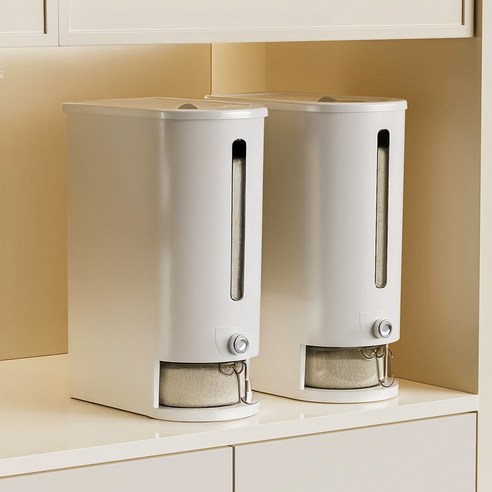 존글로벌 원터치 계량 쌀통 10kg 이미지 4