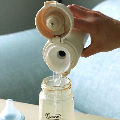 에디슨 온도 표시 원터치 분유 보온병 솔직 후기 | 실사용자 리뷰 분석 - 상품 이미지 4