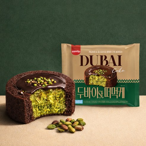 삼립 두바이 떠먹케, 75g, 1개