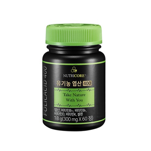 뉴트리코어 유기농 엽산 400 60정, 1개 맛있게 먹은 솔직 후기 - 상품 이미지 3