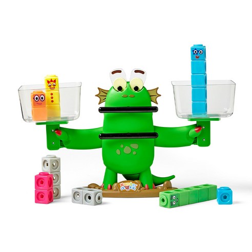 핸드투마인드 넘버블록스 양팔저울 교육용 카드 활용 모습