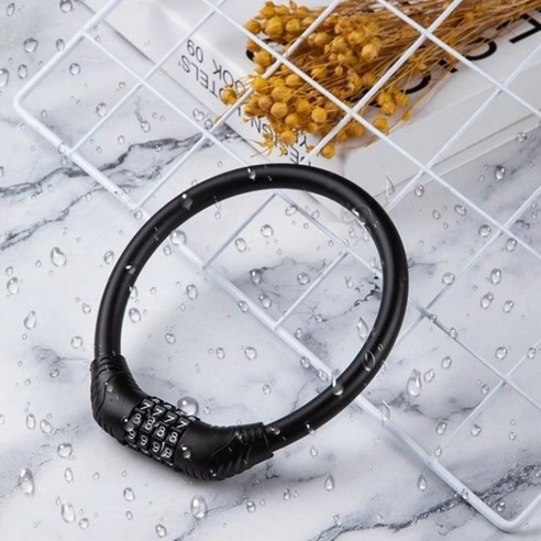 정상아이앤 도난방지 잠금 자전거 자물쇠 와이어락 이미지 2