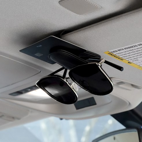 어니우니 자동차 선바이저 썬글라스클립 실사용 후기 | 효과 있을까? - 상품 이미지 3