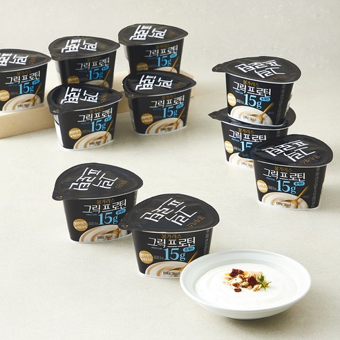 불가리스 락토프리 그릭요거트 프로틴, 150g, 12개