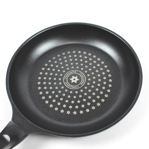 키친아트 뉴 티타늄 코팅 프라이팬, 26cm, 1개 후기 분석 - 손잡이 및 측면 디자인