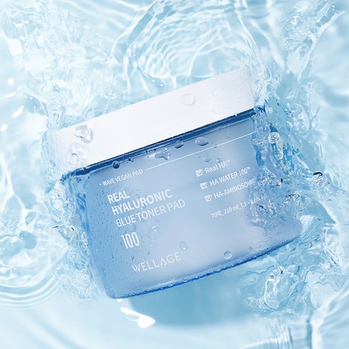웰라쥬 리얼 히알루로닉 블루 100 토너 패드 210ml 솔직 후기 | 실사용자 리뷰 분석 - 상품 이미지 3