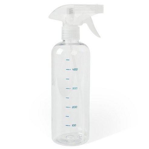 눈금이 있는 분무기 500ml, 투명, 1개