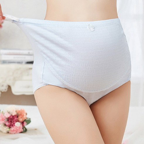 데일리 얇은 주름 편한 고무줄 하이퀄 임산부 팬티