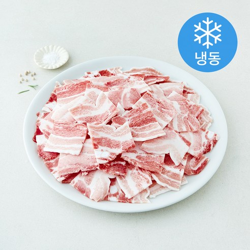 선진포크 한돈 옛날 복고 한입 삼겹살 (냉동), 1개, 800g