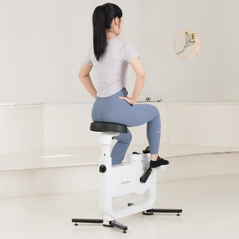 로베라 큐블 실내자전거 후기 분석 - 접었을 때의 콤팩트한 모습