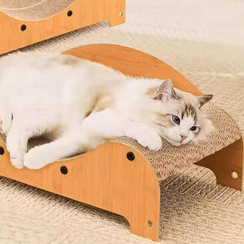 레드퍼피 네코야 웨이브 스크래쳐 베어형 이미지 4