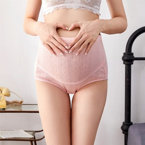 에어 다이아플라워 패턴 임산부 팬티