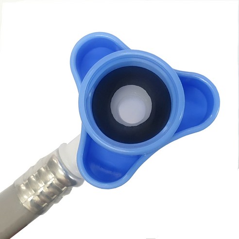넥스템 삼성전용 원터치 급수호스 블루 1.3m + 커플링 세트 이미지 2