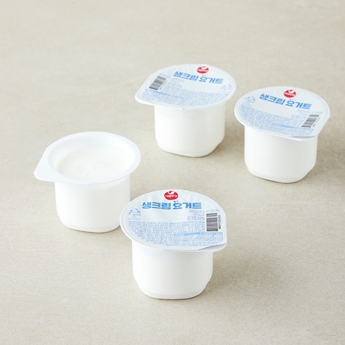 서울우유 생크림 요거트, 85g, 4개