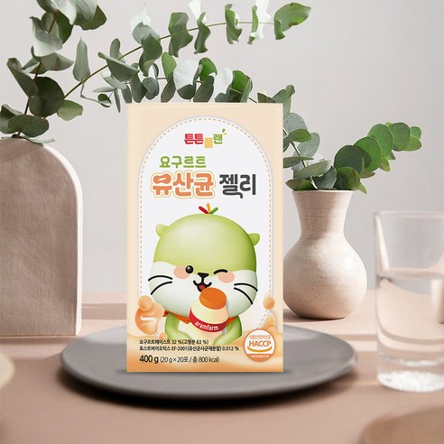 아람농장 튼튼플랜 요구르트 유산균 젤리 20p 400g, 1개 실사용 후기 | 효과 있을까? - 상품 이미지 2