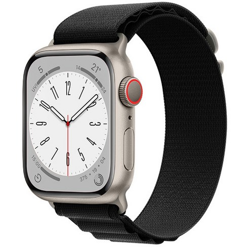 스마트워치 익스트림 알파인 스트랩 L 42 / 44 / 45 / 49mm, 블랙