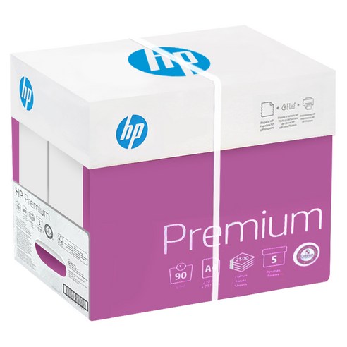 HP 복사용지 90g, 2500개, A4