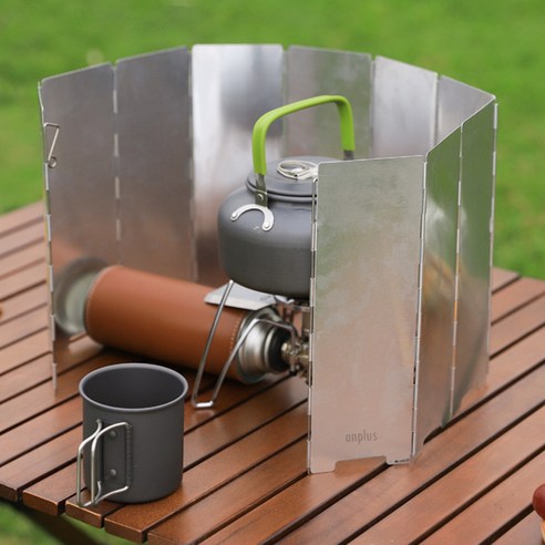 바람 걱정 없는 캠핑 요리, 앙플러스 버너 바람막이