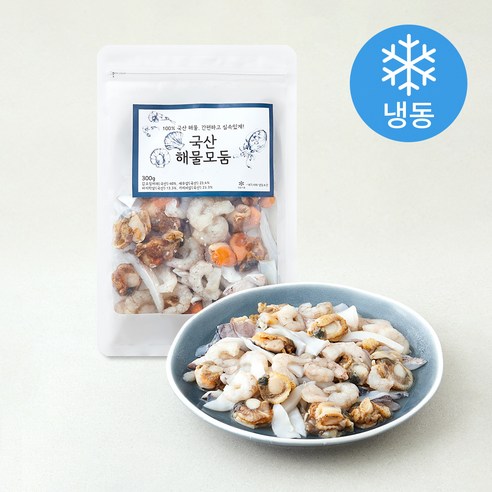 다미원 국내산 해물모둠 (냉동), 1개, 300g