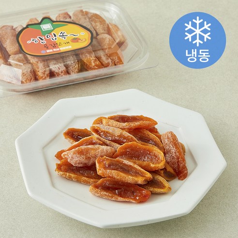 Jirijeokpyosi Injeung Persimmon Chil Flavor Pack Ssok Got Persimmon Tto Pack ( Frozen ), 1 Pack , 300 g (지리적표시 인증 감칠맛 한입 쏙 곶감또개 (냉동), 1개, 300g)
