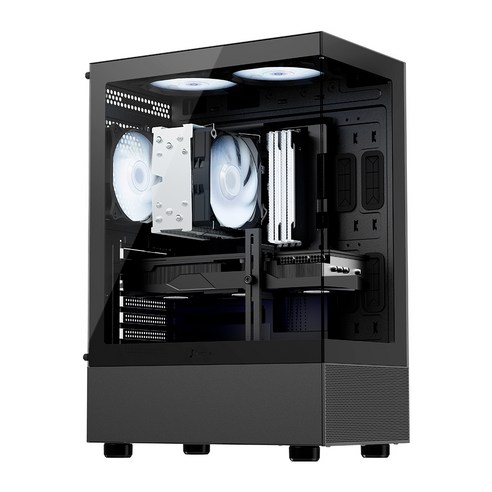 주연테크 2025 마린 라이젠5 라이젠 7000 시리즈 지포스 RTX 5060, 블랙, 16GB, 512GB, Free DOS, D375F56-B