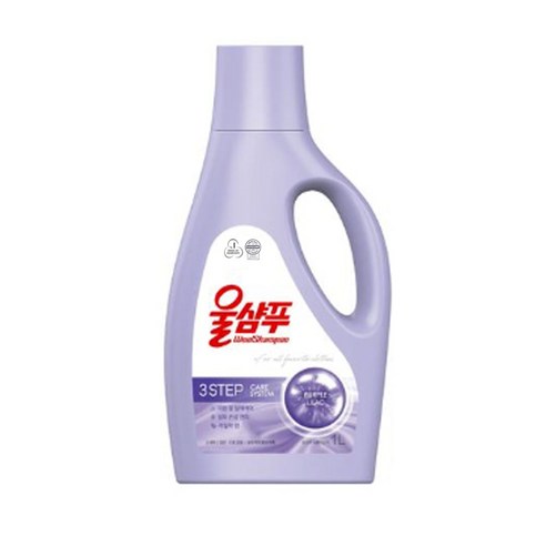 울샴푸 퍼플라일락 용기 본품, 1L, 1개입, 1개