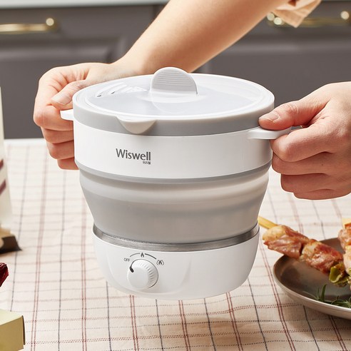 위즈웰 접이식 전기포트 이미지 2