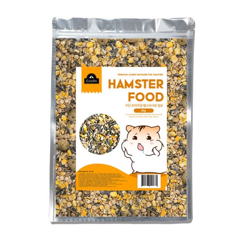 구딘 프리미엄 햄스터 사료 점보 솔직 후기 | 실제 사용자 리뷰 총정리 - 상품 이미지 2