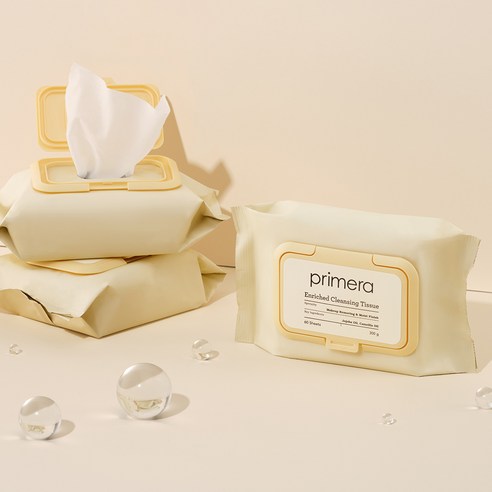 프리메라 인리치드 클렌징 티슈 이미지 2