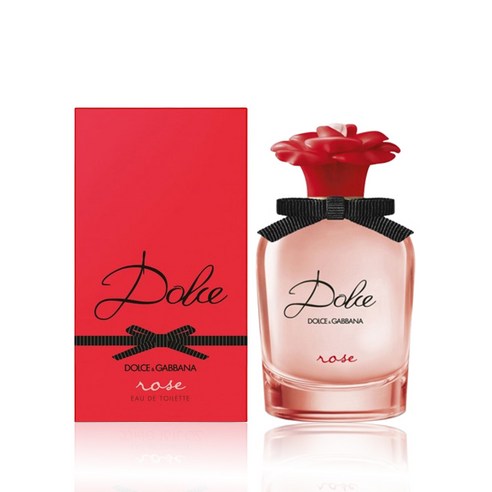 돌체앤가바나뷰티 돌체 로즈 오 드 뚜왈렛, 75ml/2.5oz, 1개, 75ml
