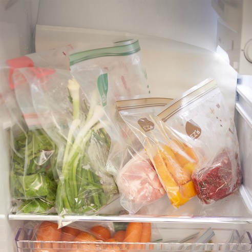 EZn이지엔 프리미엄 더블지퍼백 소형 30p + 중형 25p + 대형 20p + 특대형 20p 세트 이미지 4