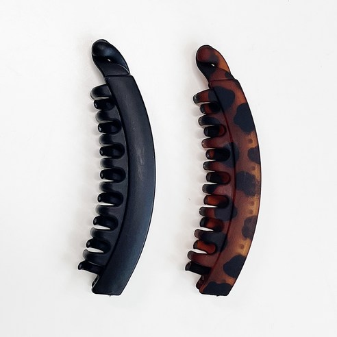 걸핀스 잇츠유 매트 빅사이즈 바나나 집게핀 2종 세트 1426