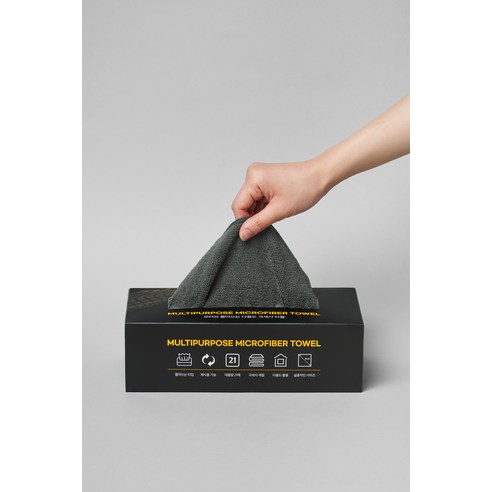 모터브 차량용 뽑아쓰는 다용도 극세사 타월 21p 실사용 후기 | 효과 있을까? - 상품 이미지 4