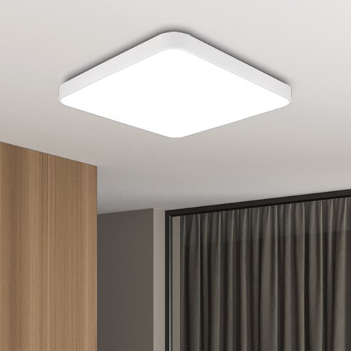 원하 데이온 시스템 서반칩 LED60W 플리커프리 방등, 화이트 + 주광색