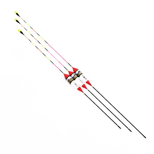 잘 보이는 찌, 쉬운 챔질, 월척의 꿈! 요수 나비야 홍단 유선형 나노찌