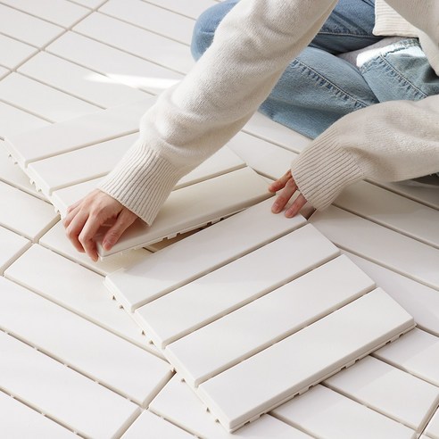 프로메이드 데크타일 우디 아이보리, 당신의 공간을 변화시키는 완벽한 선택!