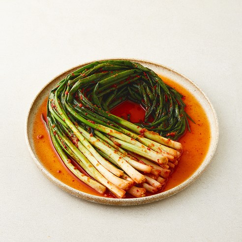 Sinyeongsikpum Jeongdameun Kimchi Spicy Pa Kimchi , 1.2 kg, 1 Pack (신영식품 정담은김치 매운 파김치, 1.2kg, 1개)