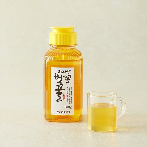 지리산한봉 벚꽃꿀, 380g, 1개