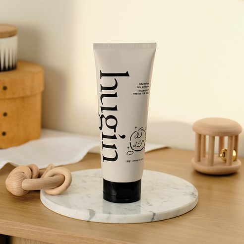 마더케이 허긴 인텐시브 아토 유아 크림 후기 분석 - 패키지 디자인 및 용량 확인