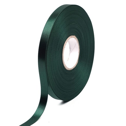 포포팬시 뭉구 프리미엄 유광 단면 공단 리본 10mm, 44 수박, 1개, 45m