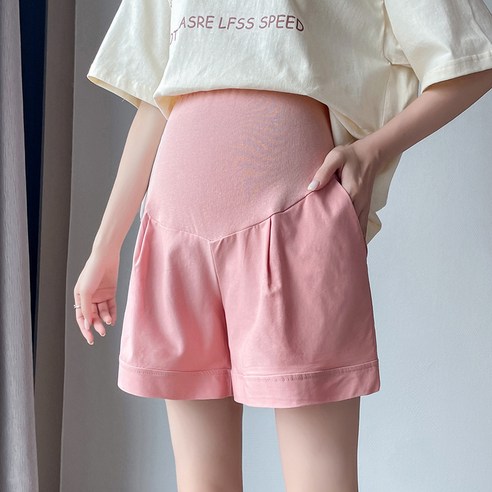 언헤브 솔리드 와이드 임부용 반바지
