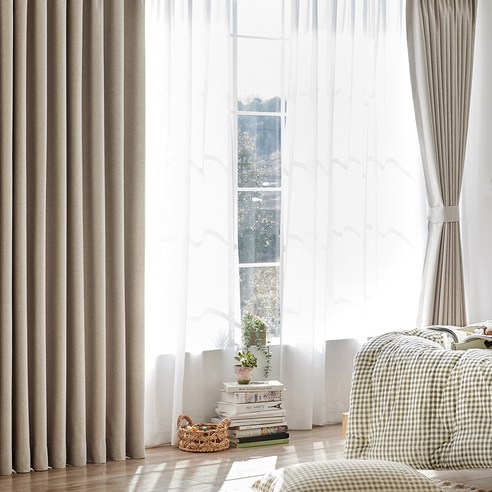 누보데코 완전 암막커튼 아일렛