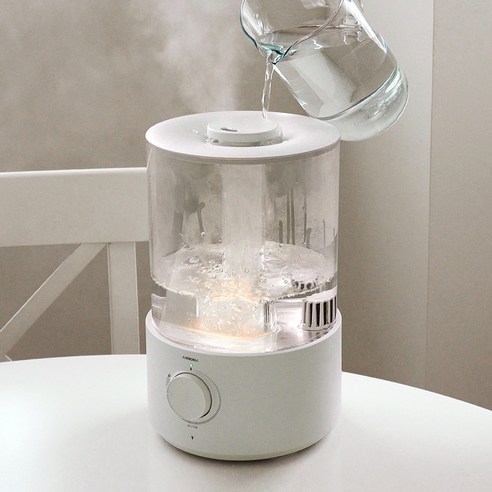 초음파 방식의 조용하고 강력한 대용량 가습기