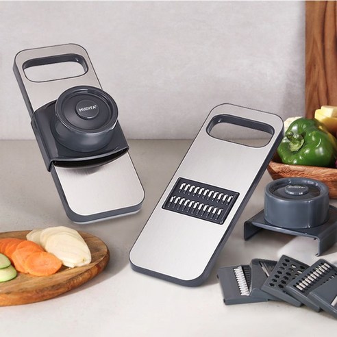 무디타 마그넷 스테인리스 슬라이서 세트 후기 분석 - 전체 구성품 나열